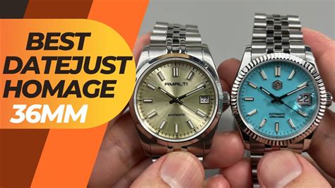 36mm datejust homage